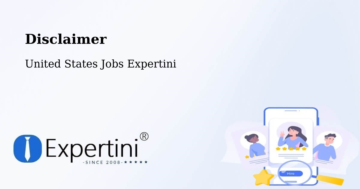 Disclaimer – Fishkill - United States Jobs Expertini