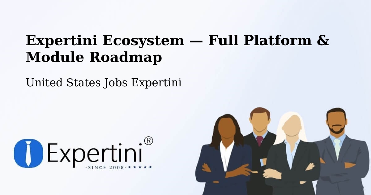 Expertini Ecosystem — Full Platform & Module Roadmap – Fishkill